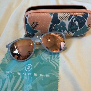 Blenders Eyewear Sunglasses – Gray Frame with Rose Gold Lenses